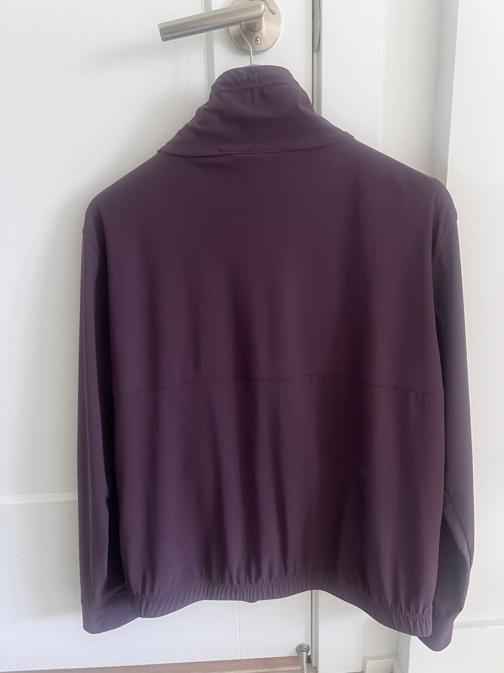 Drape Collar Zip Jacket