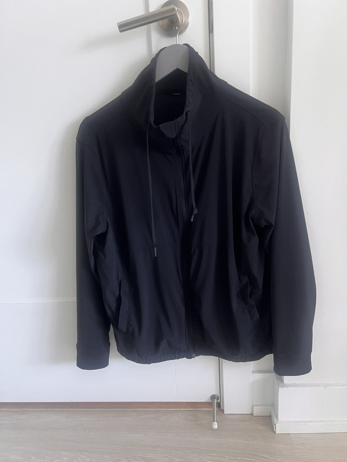 Drape Collar Zip Jacket
