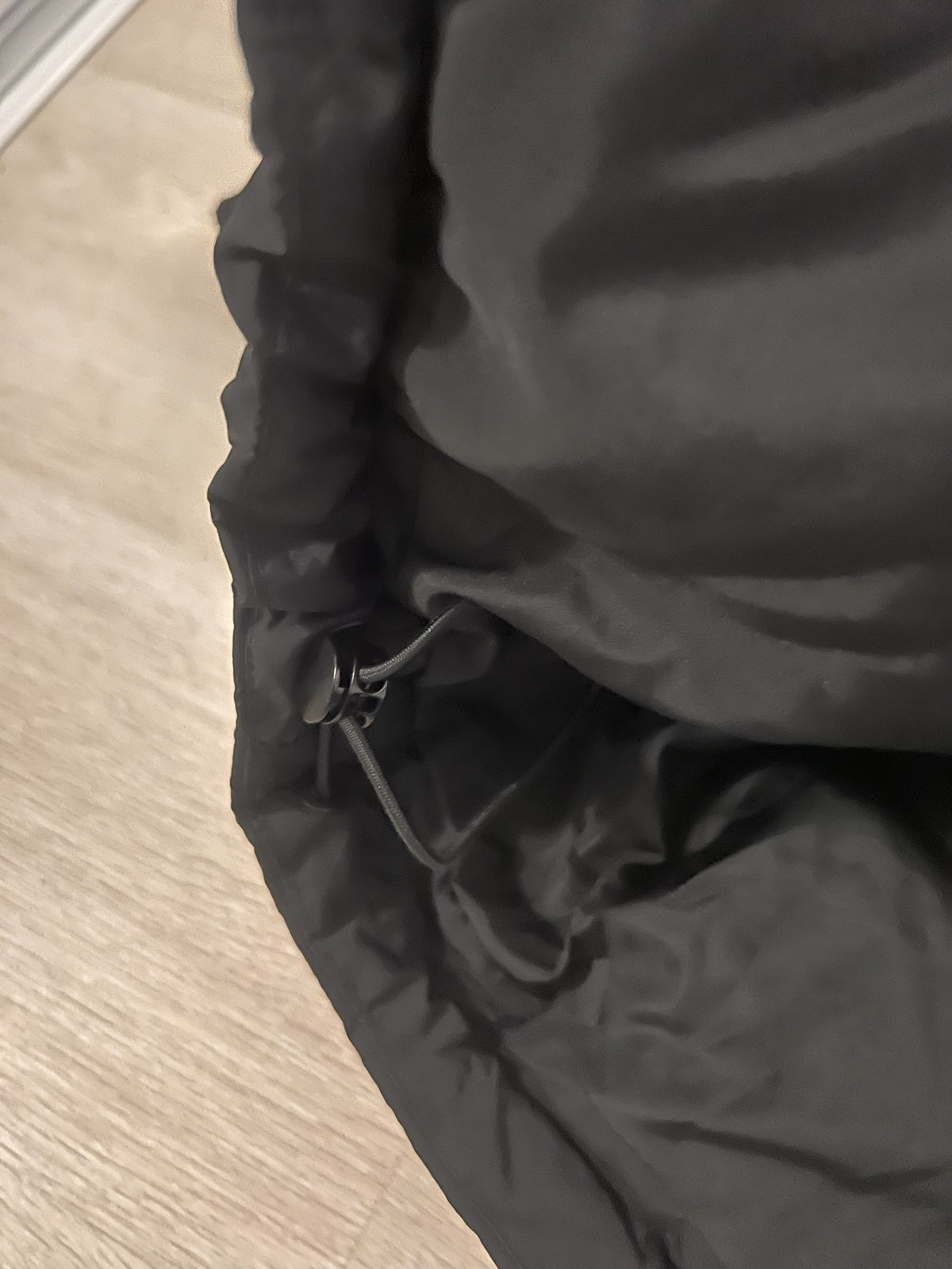 Matte Shell Hooded Down Jacket