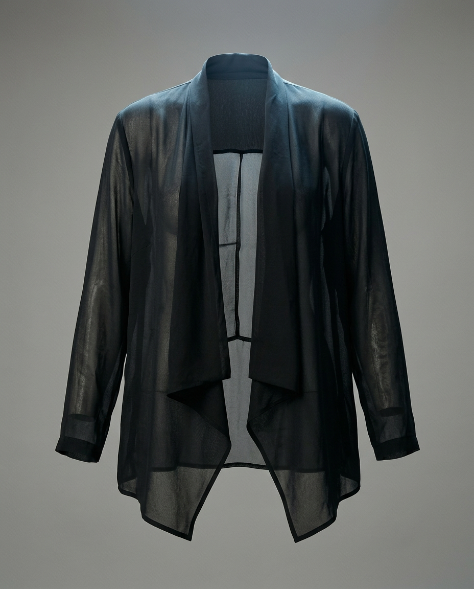 TB00003_Black Sheer Cardigan