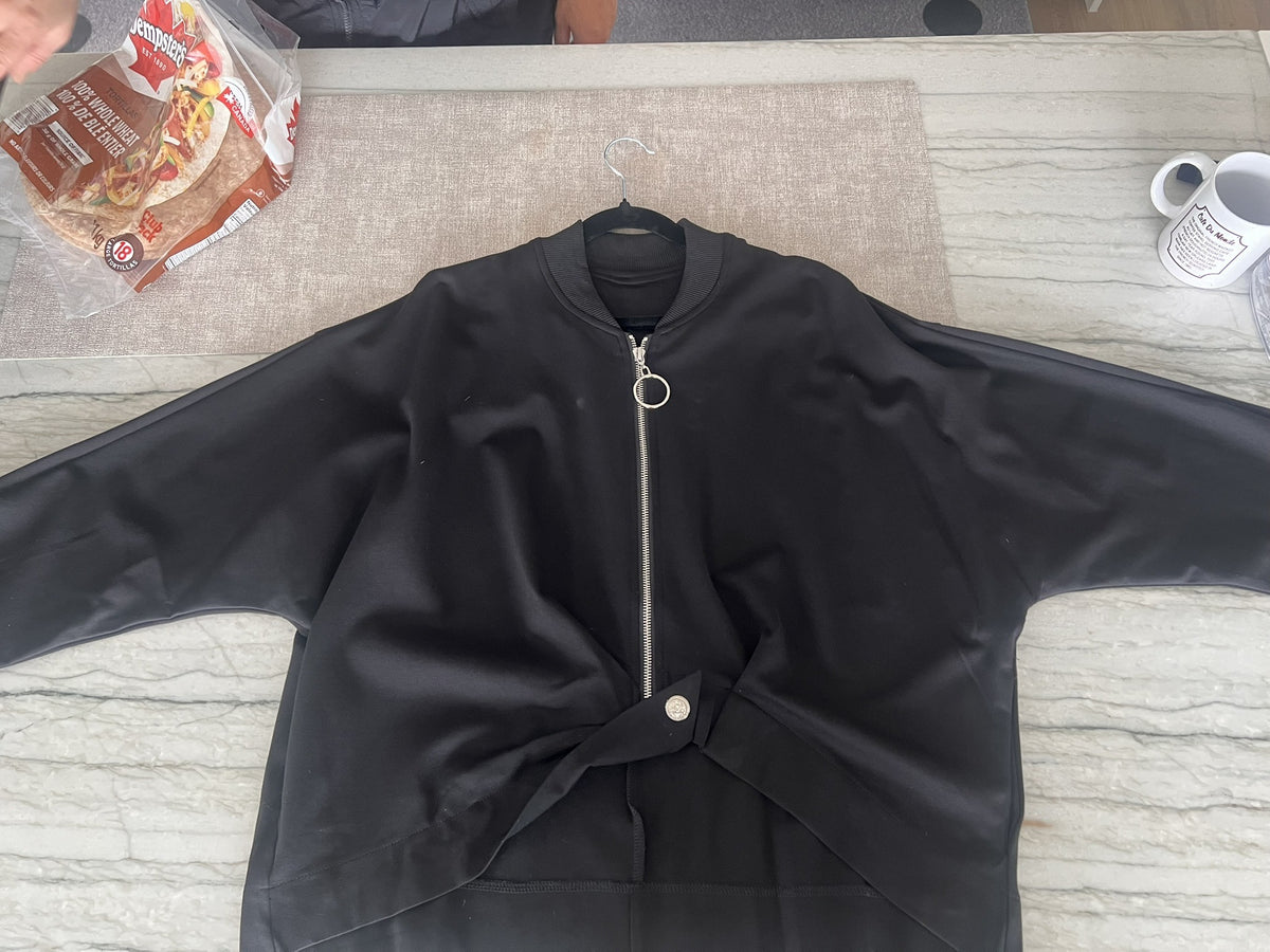 Flip Tab Zip Jacket