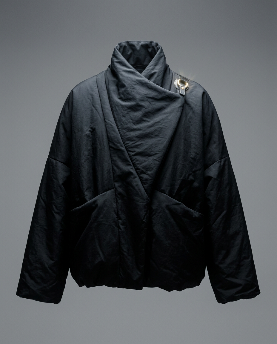 TK00024_Black Padded Jacket