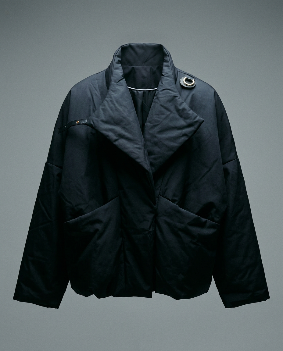 TK00024_Black Padded Jacket