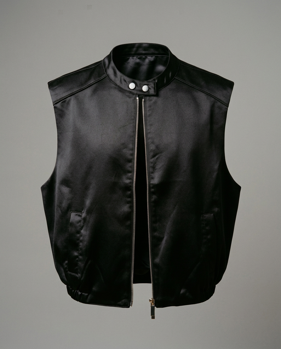 TV00012_Black Sleeveless Vest