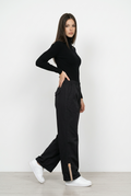 Black Drawstring Pant