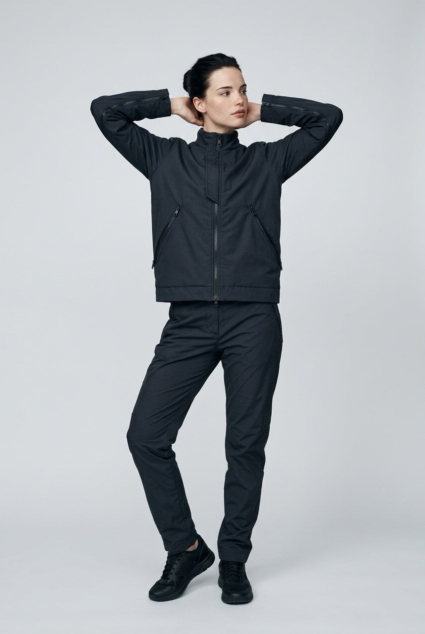 Sculpt Zip Bomber Jacket