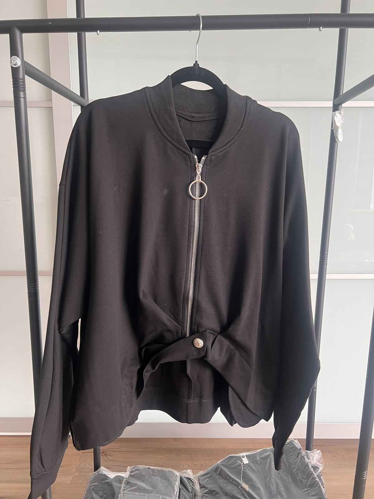 Flip Tab Zip Jacket