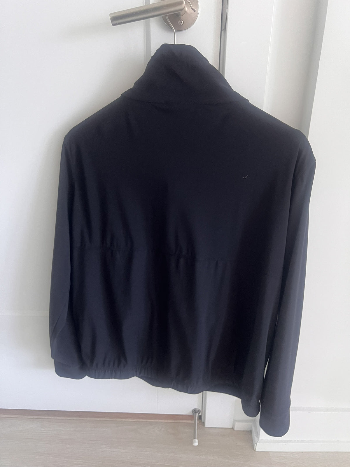 Drape Collar Zip Jacket
