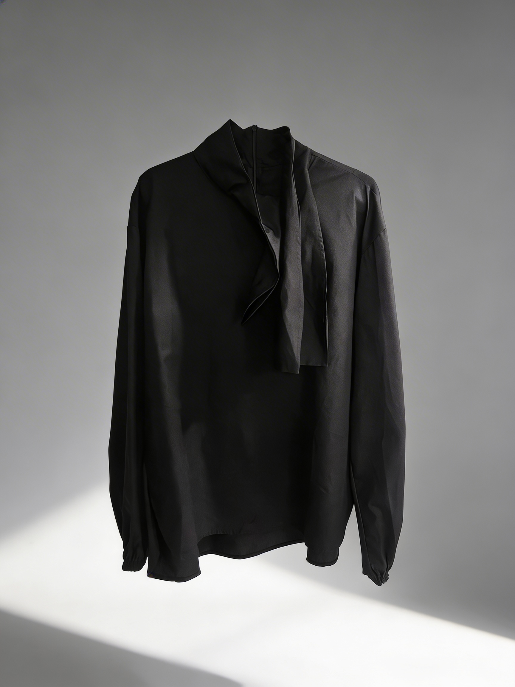 TS00016_Black Ribbon Blouse