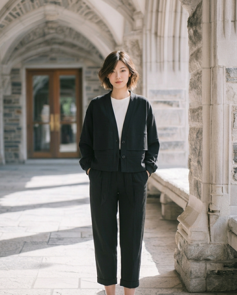 TB00006_Cotton Layer Jacket with Raffle