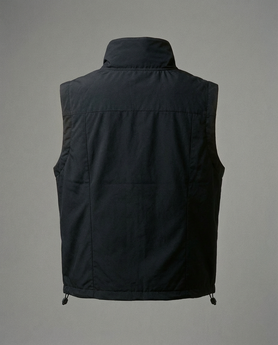 TV00014_Black Zip Vest