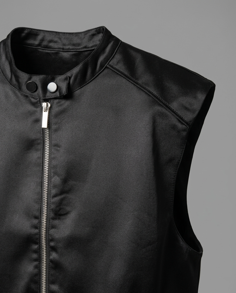 TV00012_Black Sleeveless Vest