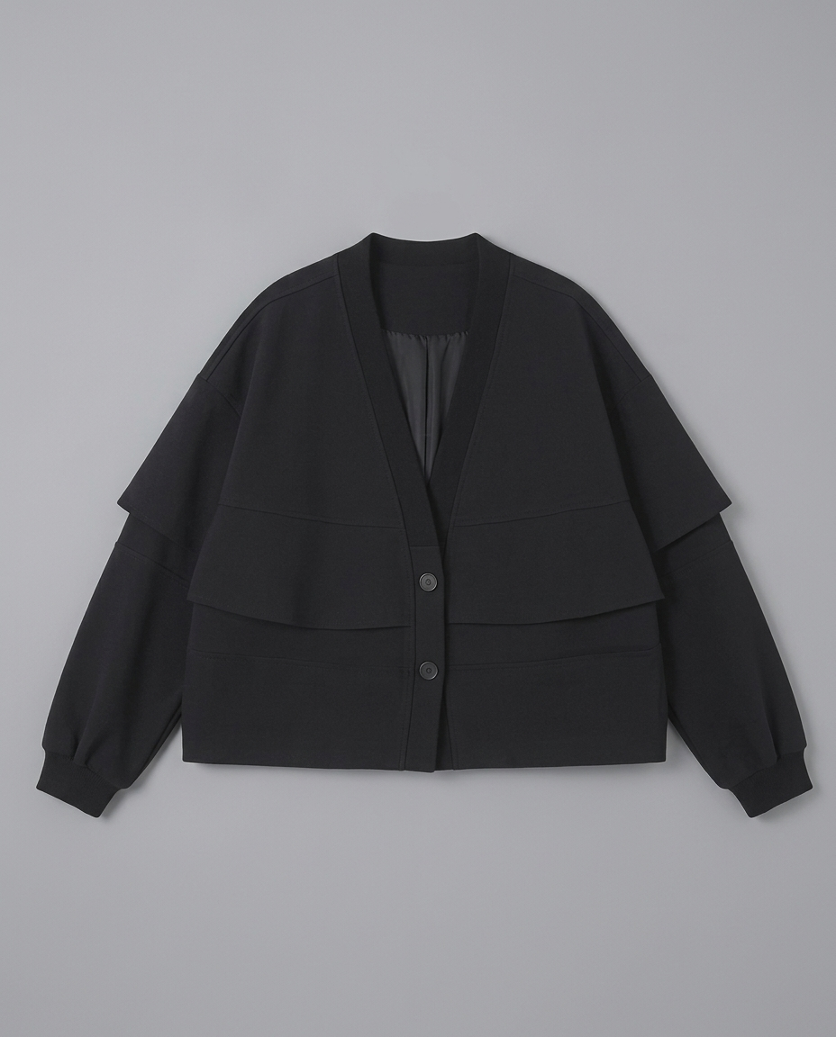 TB00006_Cotton Layer Jacket with Raffle